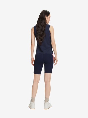 ESPRIT Skinny Sporthose in Blau