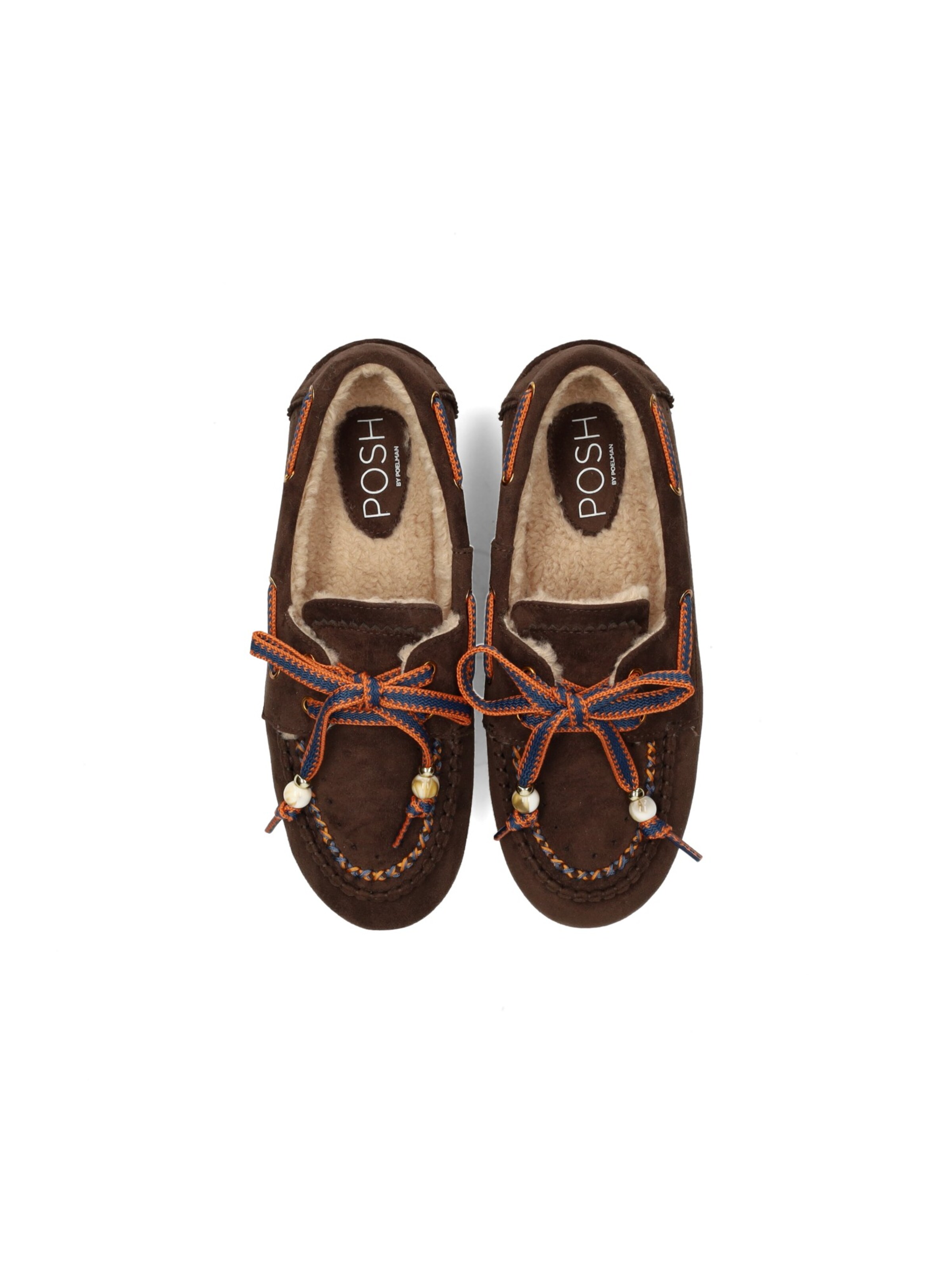 Mocassin POSH by Poelman en marron