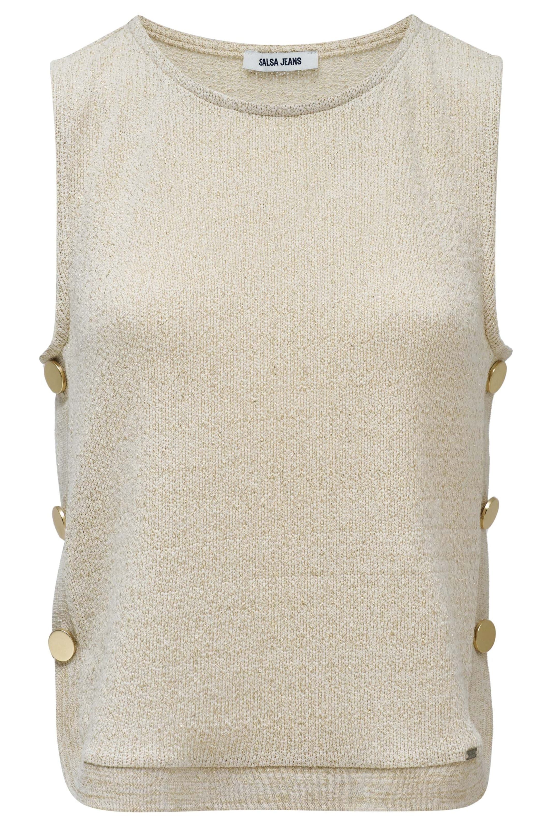 Salsa Jeans Top in Beige: front