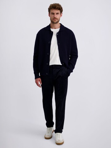 PIERRE CARDIN Regular Trousers 'Rick' in Blue