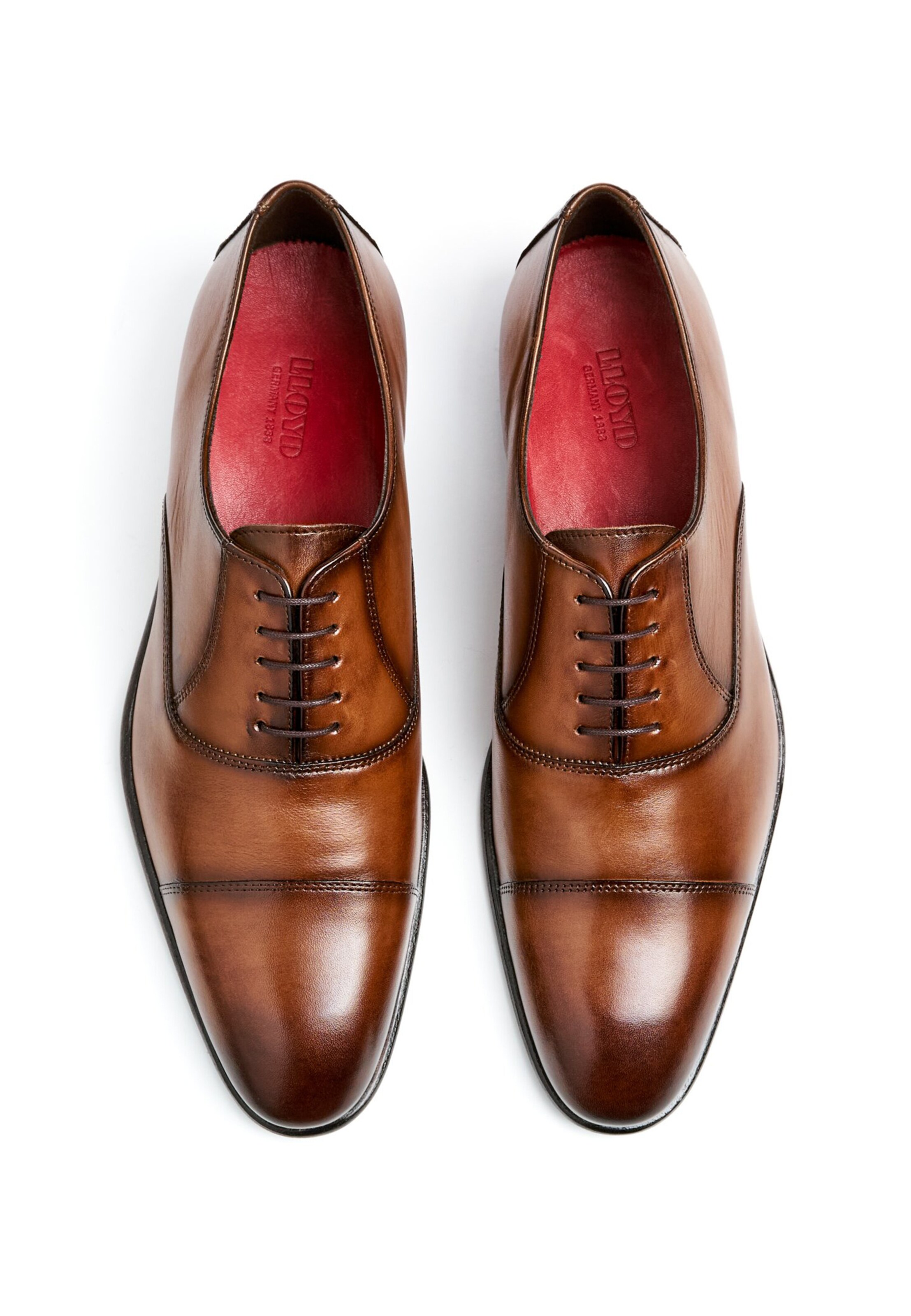 LLOYD Lace-up shoe 'Pool' in Brown