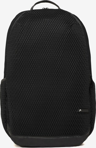 HEAD Backpack in Black: front