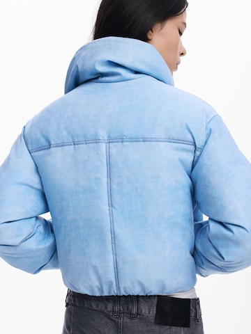 Desigual - Casaco meia-estação em azul