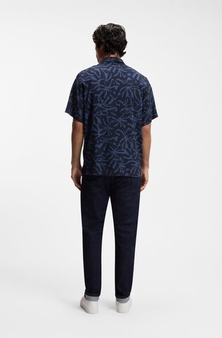 BOSS Regular Fit Businesshemd in Blau