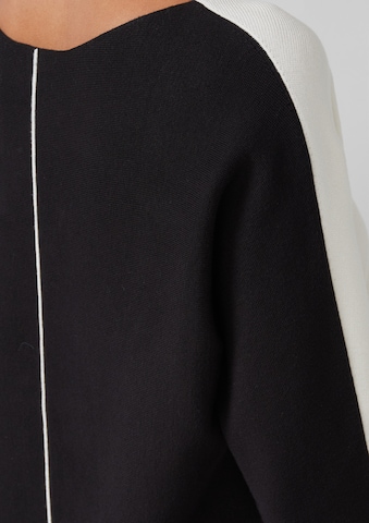 s.Oliver BLACK LABEL Sweater in Black