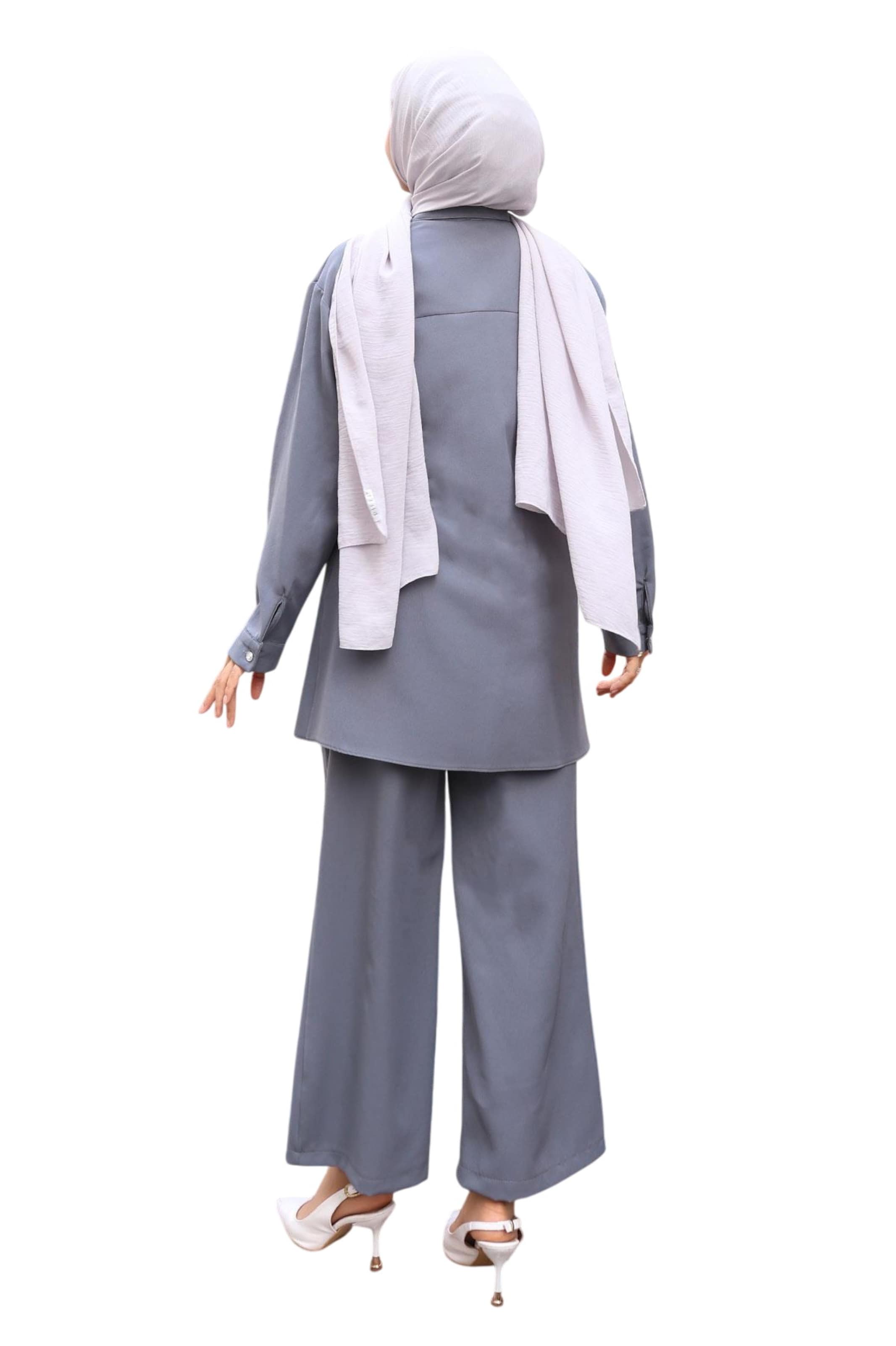 MODAMIHRAM Broekpak in Grijs