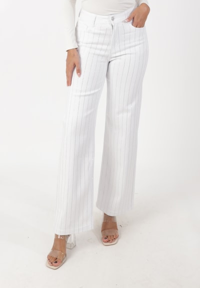 Elara Jeans in Silver / White, Item view