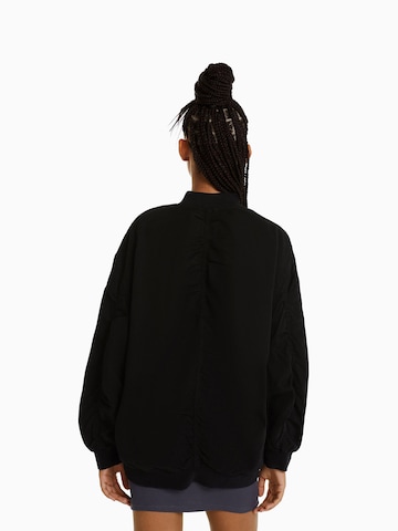 Bershka Between-Season Jacket in Black