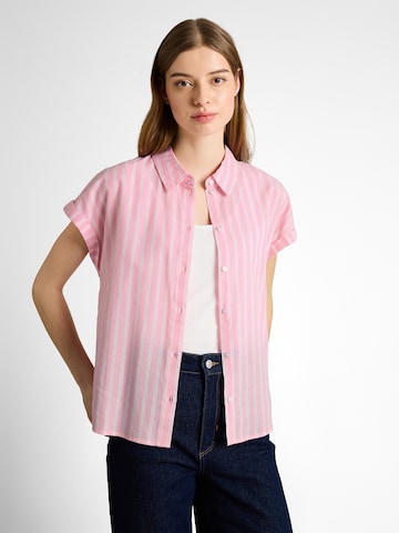 TOM TAILOR DENIM Blouse in Pink: front