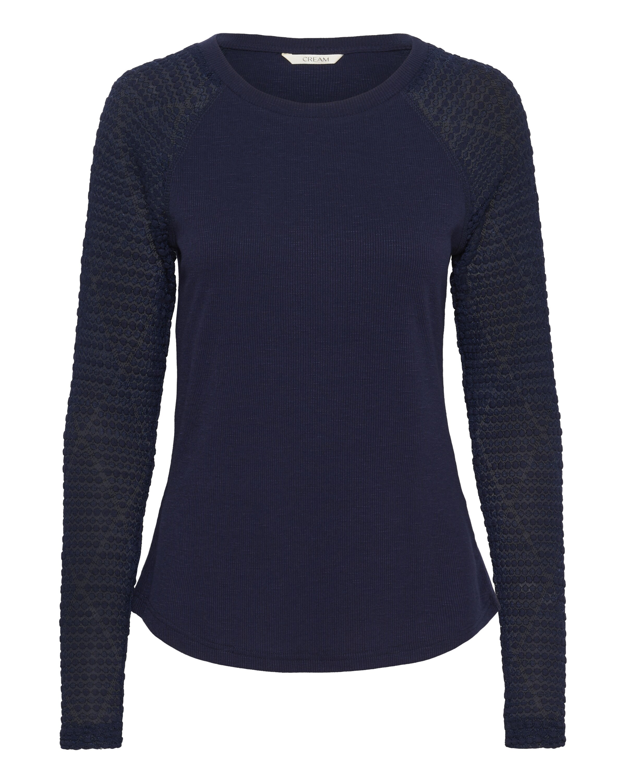 Cream Shirt 'Larisa' in Blau: Vorderseite