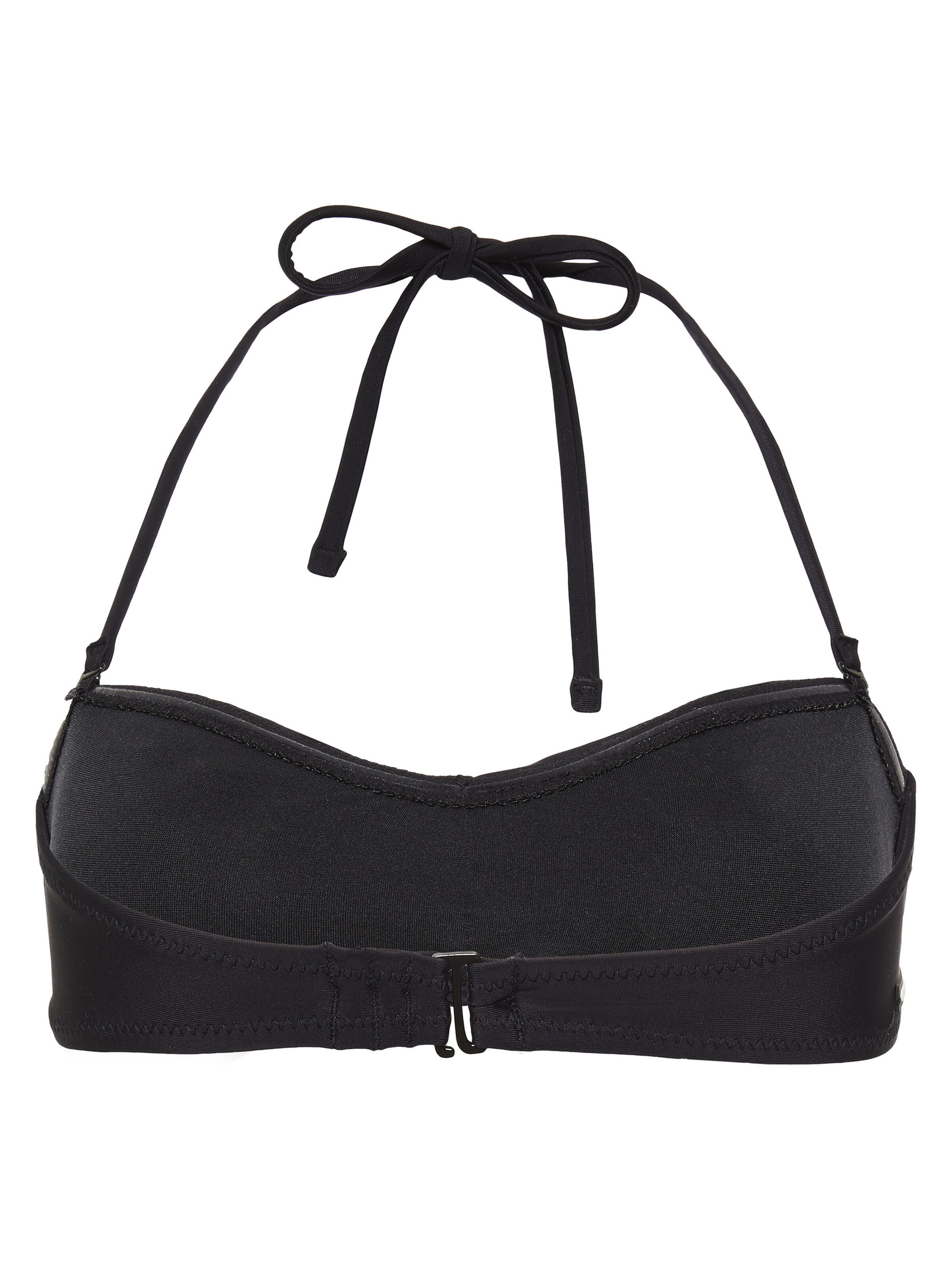 CHIEMSEE Bandeau Bikini Top in Black