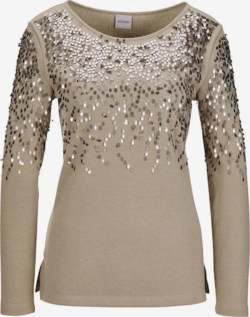 Sweat-shirt MADELEINE en beige : devant