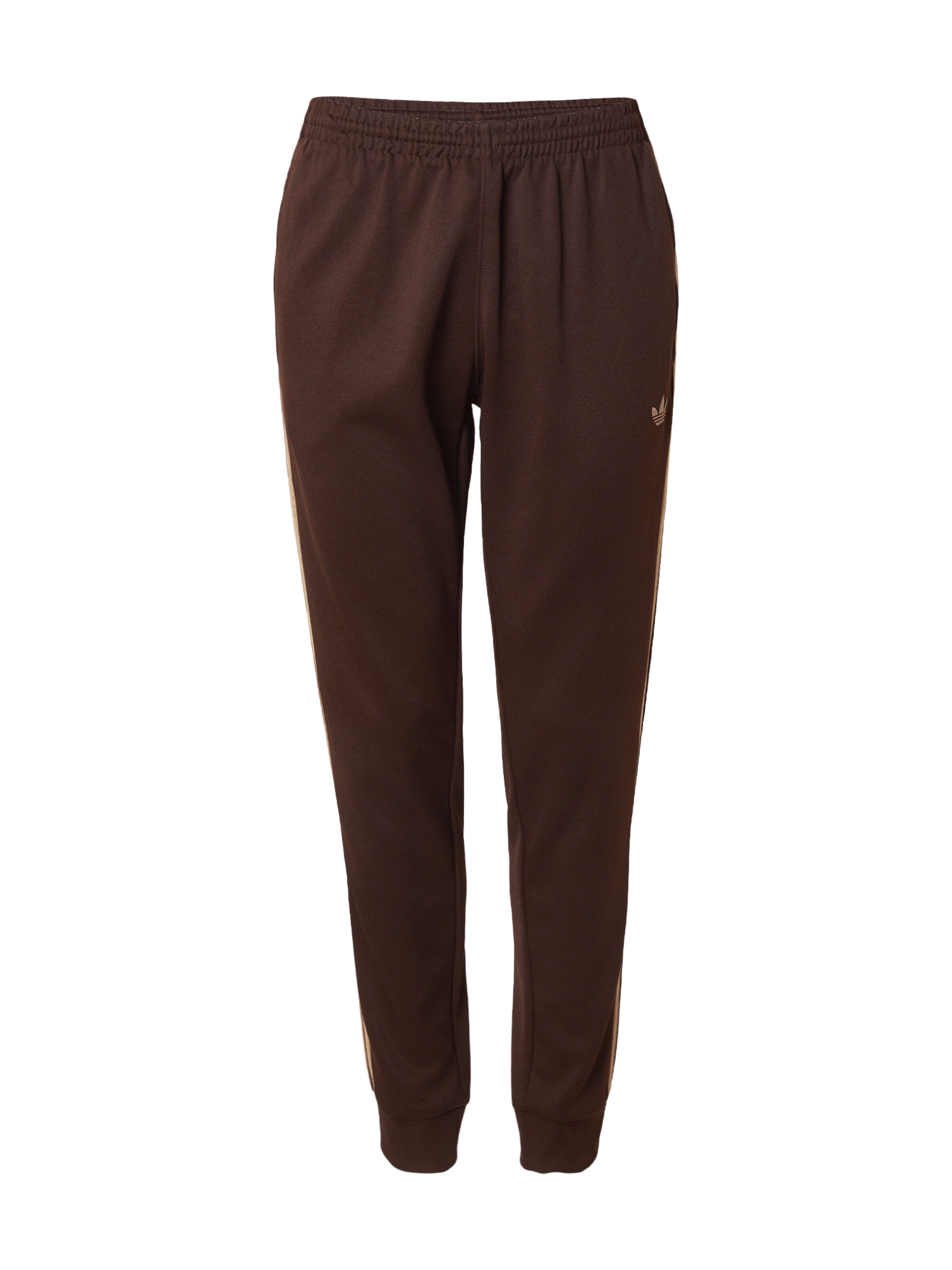 Pantaloni 'SST' de la ADIDAS ORIGINALS pe maro: față