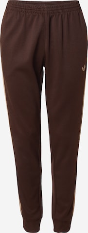 Pantaloni 'SST' de la ADIDAS ORIGINALS pe maro: față