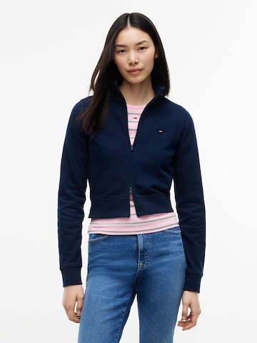 Tommy Jeans Bluza rozpinana w kolorze niebieski: przód