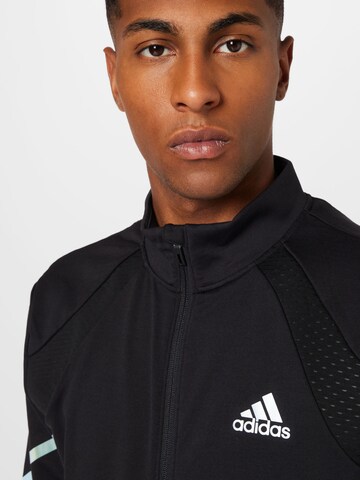 ADIDAS SPORTSWEAR Sportsjakke 'Everydayrun ' i svart