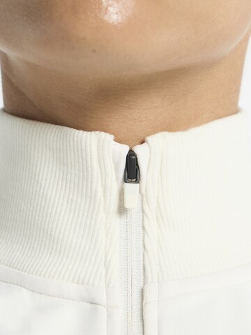 Giacca di felpa 'Oversized Track Jacket' di A-Game in beige