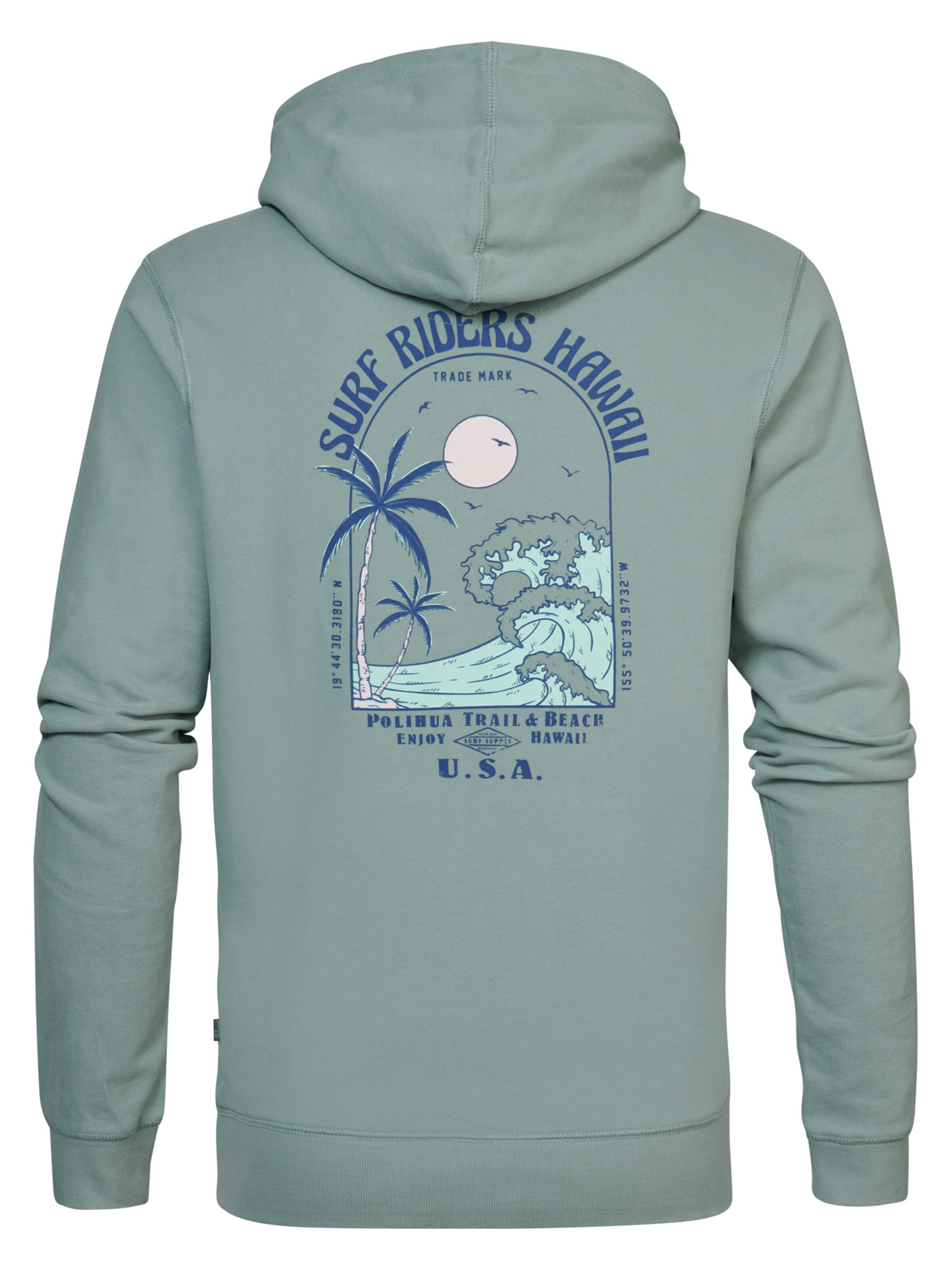 Petrol Industries Sweatshirt 'Breeze' in Blauw