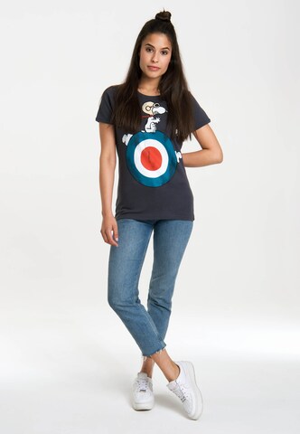 LOGOSHIRT Shirt 'Snoopy' in Blue