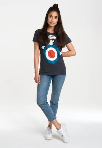 LOGOSHIRT T-Shirt 'Snoopy' in Blau