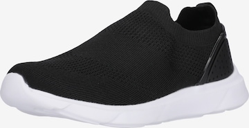 Cruz Slip-Ons 'Thrown' in Black: front