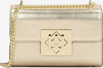 Kazar Crossbody Bag in Gold: front