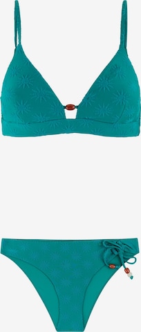 PROTEST Bikini 'PRTMermaid' in Groen: voorkant