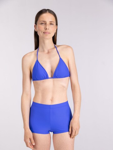 WALLIEN Swimming shorts in Blue: front
