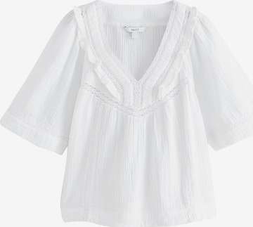 Next Блуза в бяло: отпред