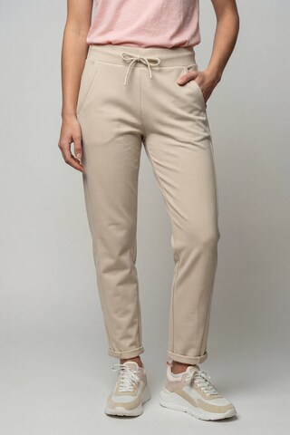 alife & kickin Tapered Hose 'GinetteAK A' in Beige: Vorderseite