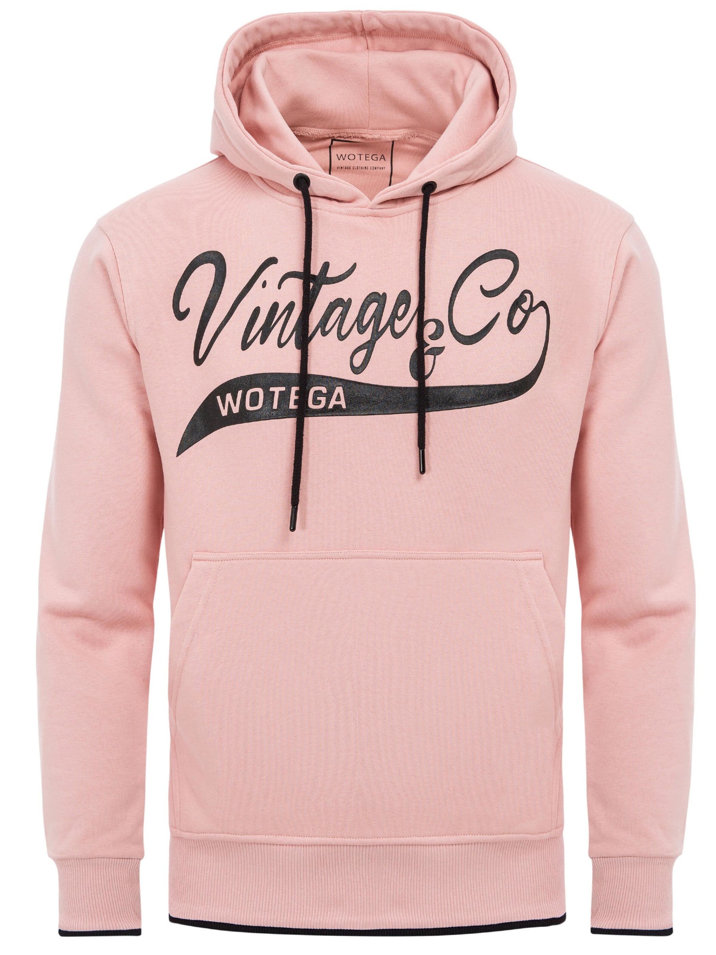 WOTEGA Sweatshirt 'WT Star'‌‌ in Pink: Vorderseite