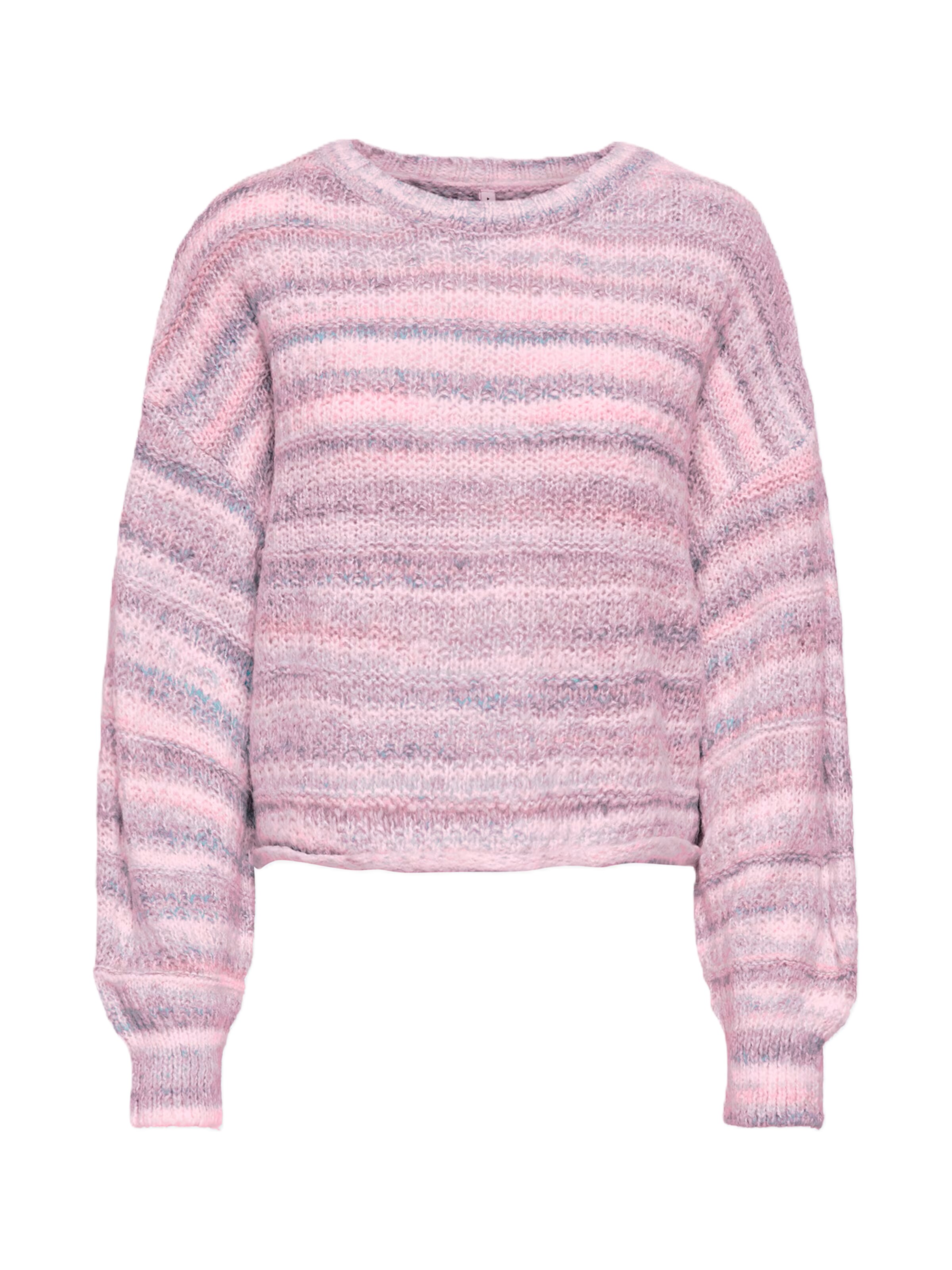 Pull-over 'ONLGOLA' ONLY en rose : devant