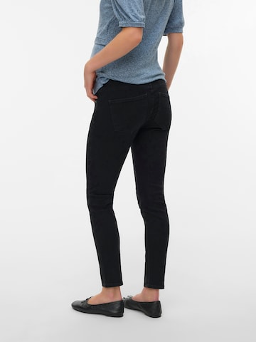 Vero Moda Maternity Skinny Jeans 'VMMPOLLY' in Zwart