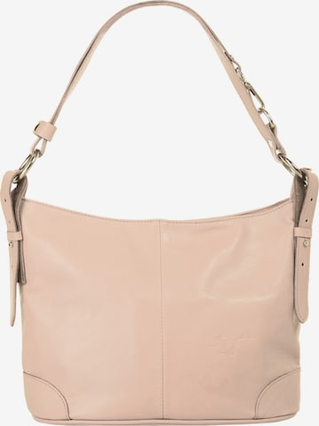 Samantha Look Schultertasche in Pink: Vorderseite