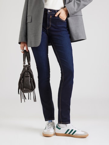 Mavi Skinny Jeans in Blue: front
