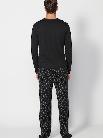 KOROSHI Pajamas long in Black