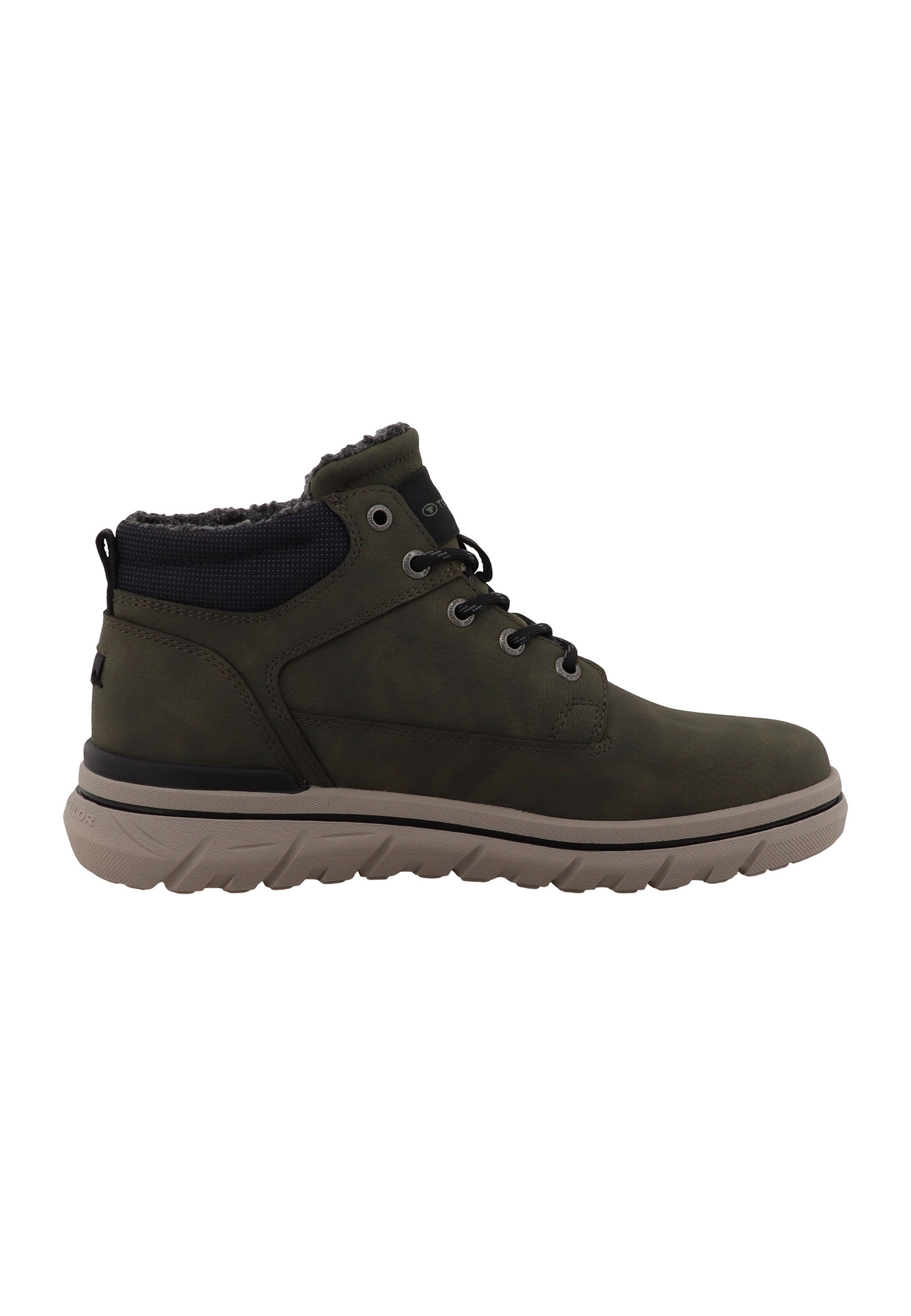 TOM TAILOR Veterboots in 40 in de kleur Donkergroen, Productweergave