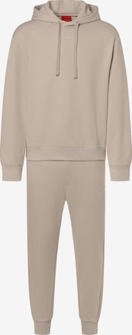 HUGO Red Sweat suit 'Dapo Dayote' in Grey: front