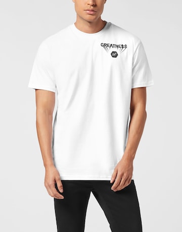 Philipp Plein - Camiseta 'Greatness' en blanco