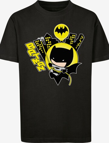 Maglietta 'Chibi Batman Swinging' di F4NT4STIC in nero: frontale