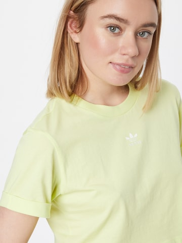 ADIDAS ORIGINALS Shirt in Yellow