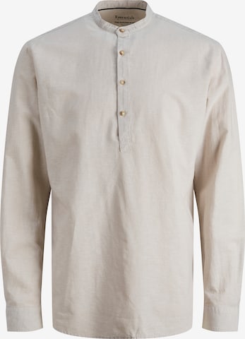 Coupe regular Chemise 'Summer' JACK & JONES en beige : devant