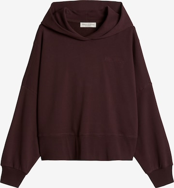 Sweat-shirt Marc O'Polo en rouge : devant