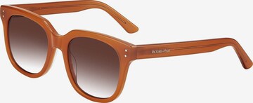 Lunettes de soleil 'Velda' Victoria Hyde en marron : devant