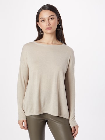 VILA - Jersey 'Abella' en beige: frente