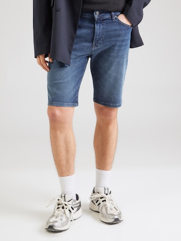 BOSS tavaline Teksapüksid 'Re.Maine', värv sinine: eest vaates