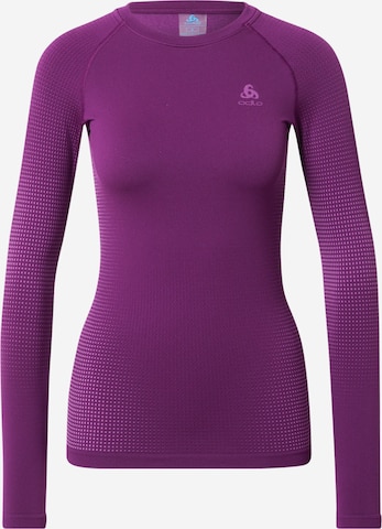 ODLO Performance Shirt in Purple: front