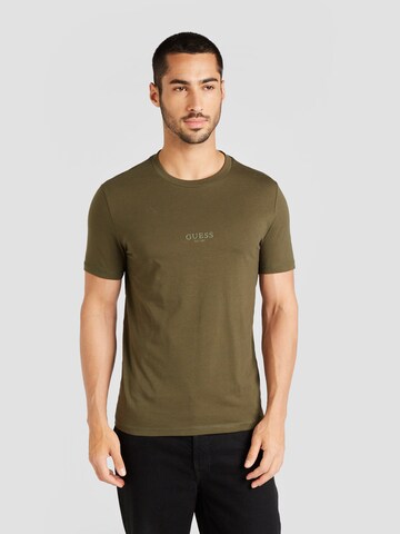 Maglietta 'Aidy' di GUESS in verde: frontale