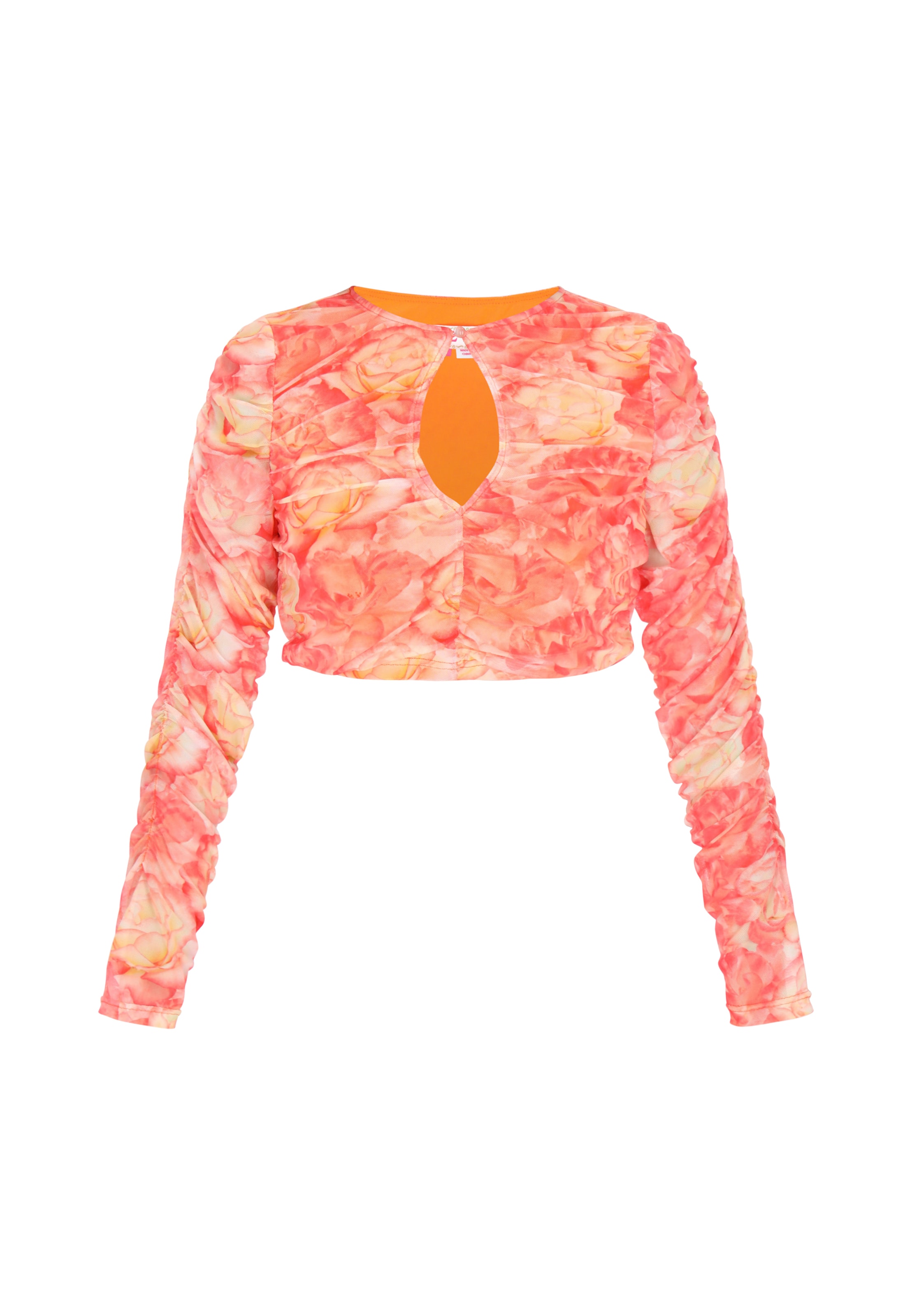 Haut IZIA en orange : devant