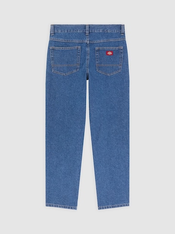 DICKIES Štandardný strih Džínsy - Modrá